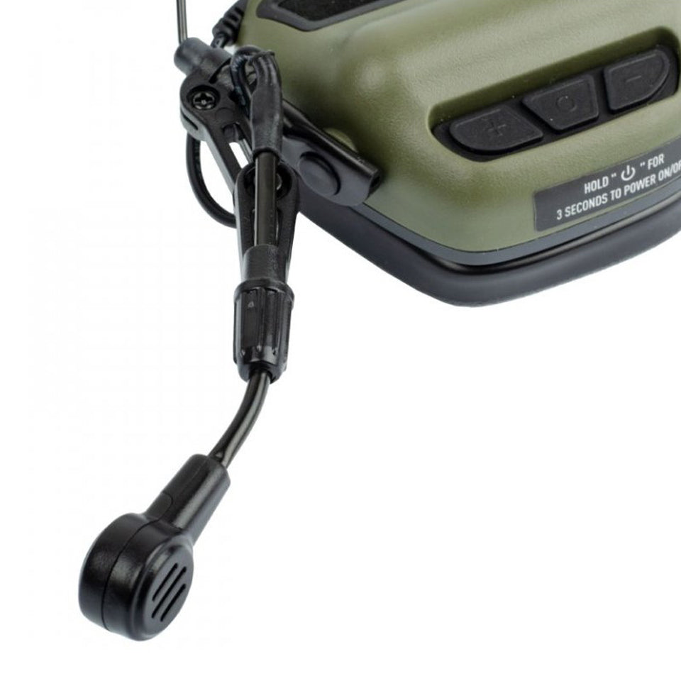 EARMOR M32-Mark3 MilPro Casque de protection auditive standard militaire - Vert feuillage