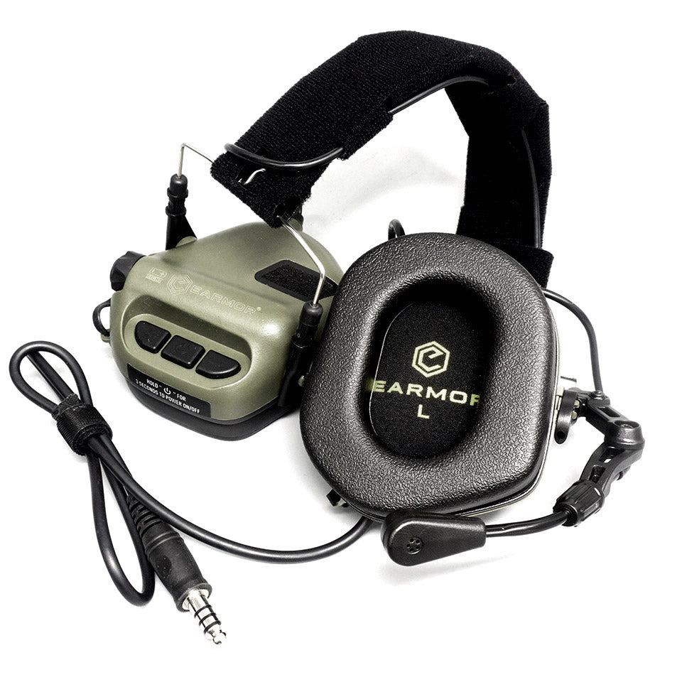 EARMOR M32 MOD4 Tactical Headset Anti Noise Headphones Communication Shooting Earphone