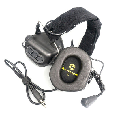 EARMOR Casque Tactique M32-MOD4 Tir Electronique Communication Protecteur Auditif