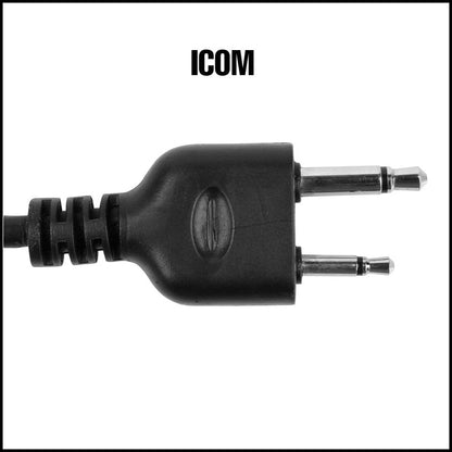 Adaptateur PTT pour casque tactique EARMOR M52 pour radio Yaesu avec bouton de doigt 