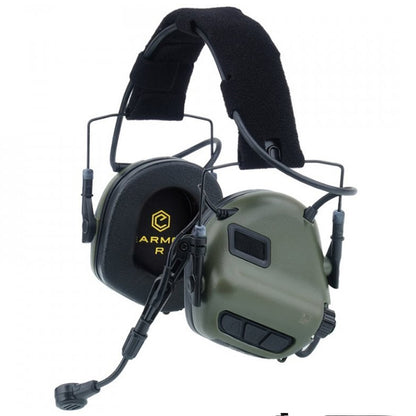 EARMOR M32-Mark3 MilPro Auriculares Protector auditivo estándar militar - Verde follaje