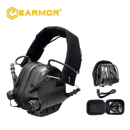 OPSMEN EARMOR M31-Mark3 Auriculares de estándares militares MilPro - Negro