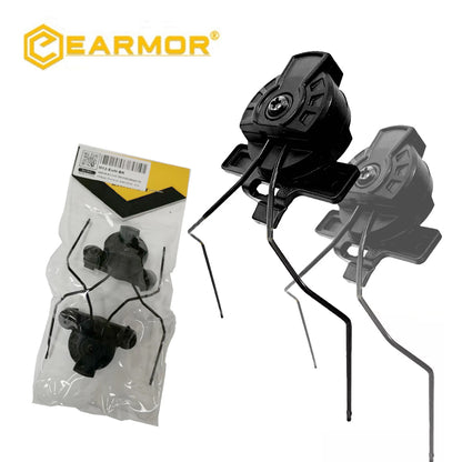 EARMOR M31/M32/M31H/M32H HeadSet EXFIL Helmet Rails Adapter Attachment Kit