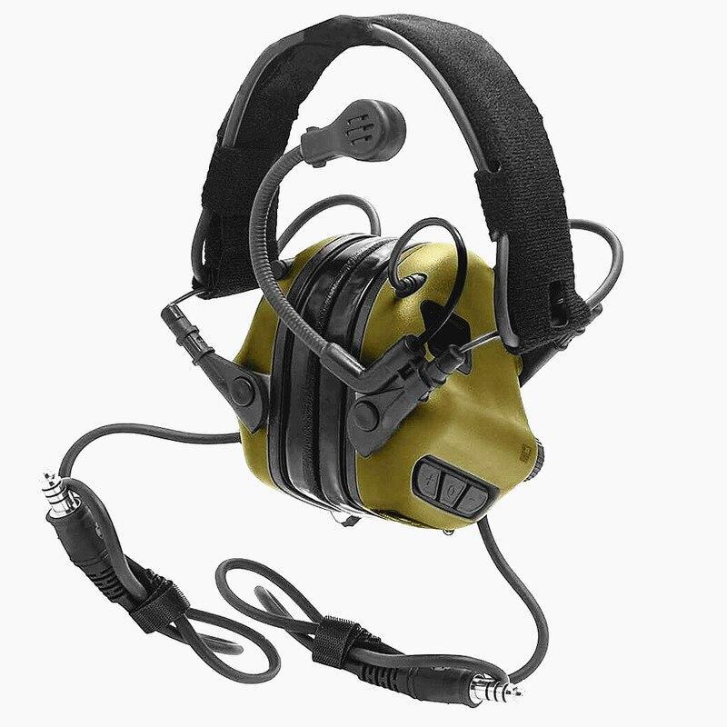 OPSMEN EARMOR Dual Comm M32-Mark3 MilPro Military Standard Headset - Black