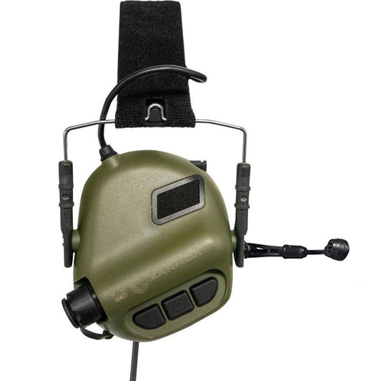 Casque de communication EARMOR M32 MOD4 IPSC, suppression du bruit d'aviation