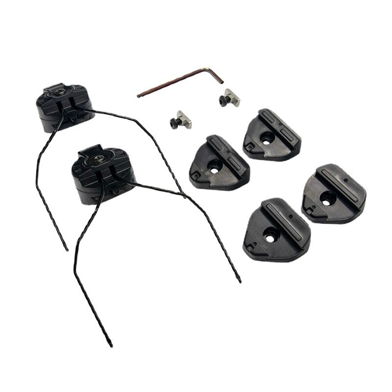 Kit de fixation d'adaptateur de rails EARMOR M-LOK 3M PELTOR &amp; MTEK PULX 