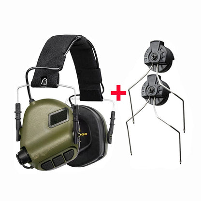 EARMOR M31 MOD4 Tactical Headset & ARC Rail Adapter Set 6 Color IPSC Headset