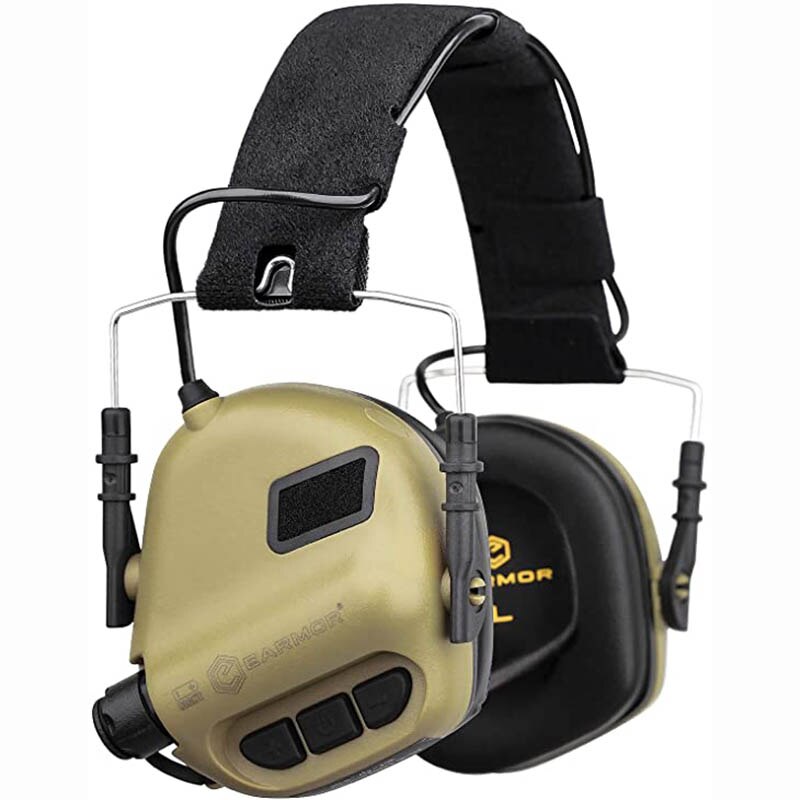 EARMOR M31 MOD4 Shooting Headset Earmuffs Hearing Protection NRR 22dB