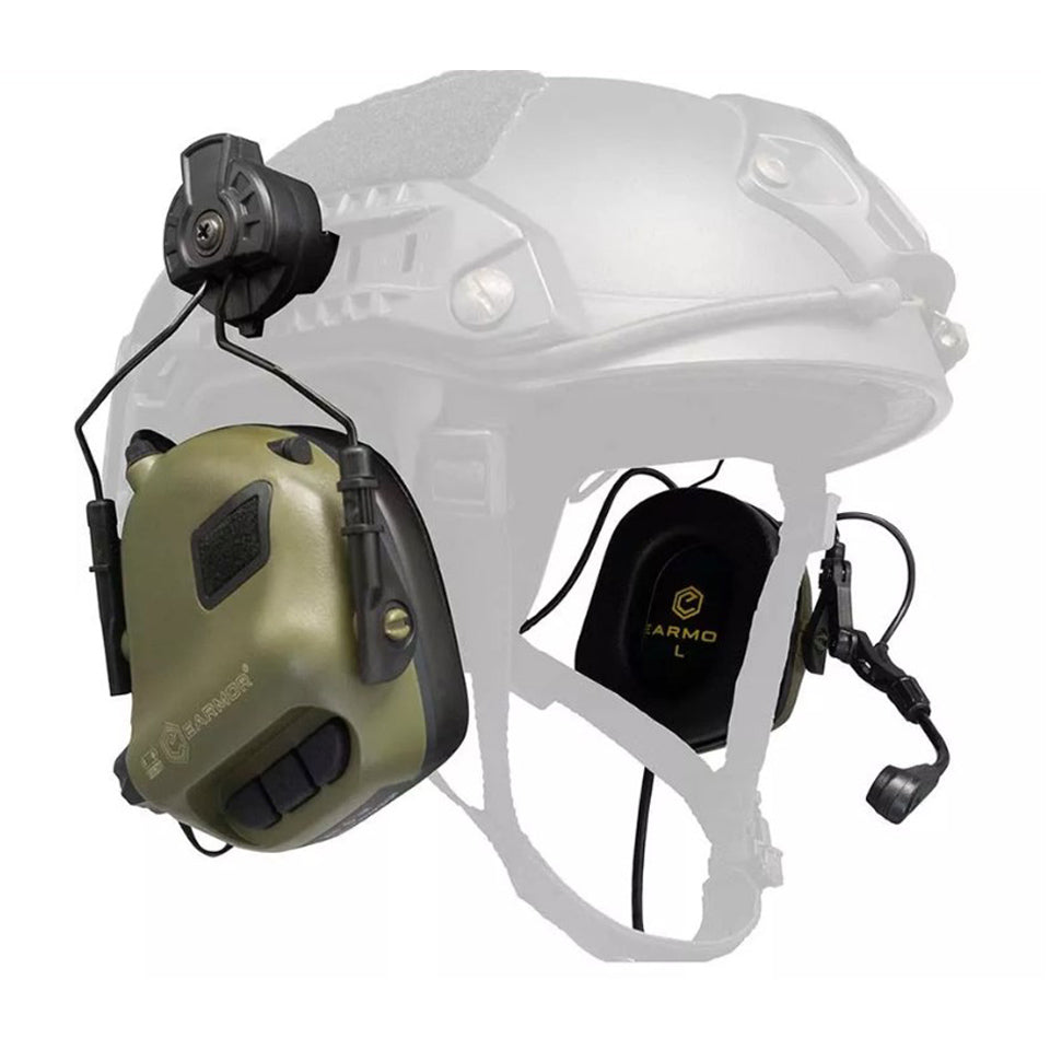 EARMOR M32H MOD4 casque tactique IPSC tir Communication écouteur-Cadet Greyn